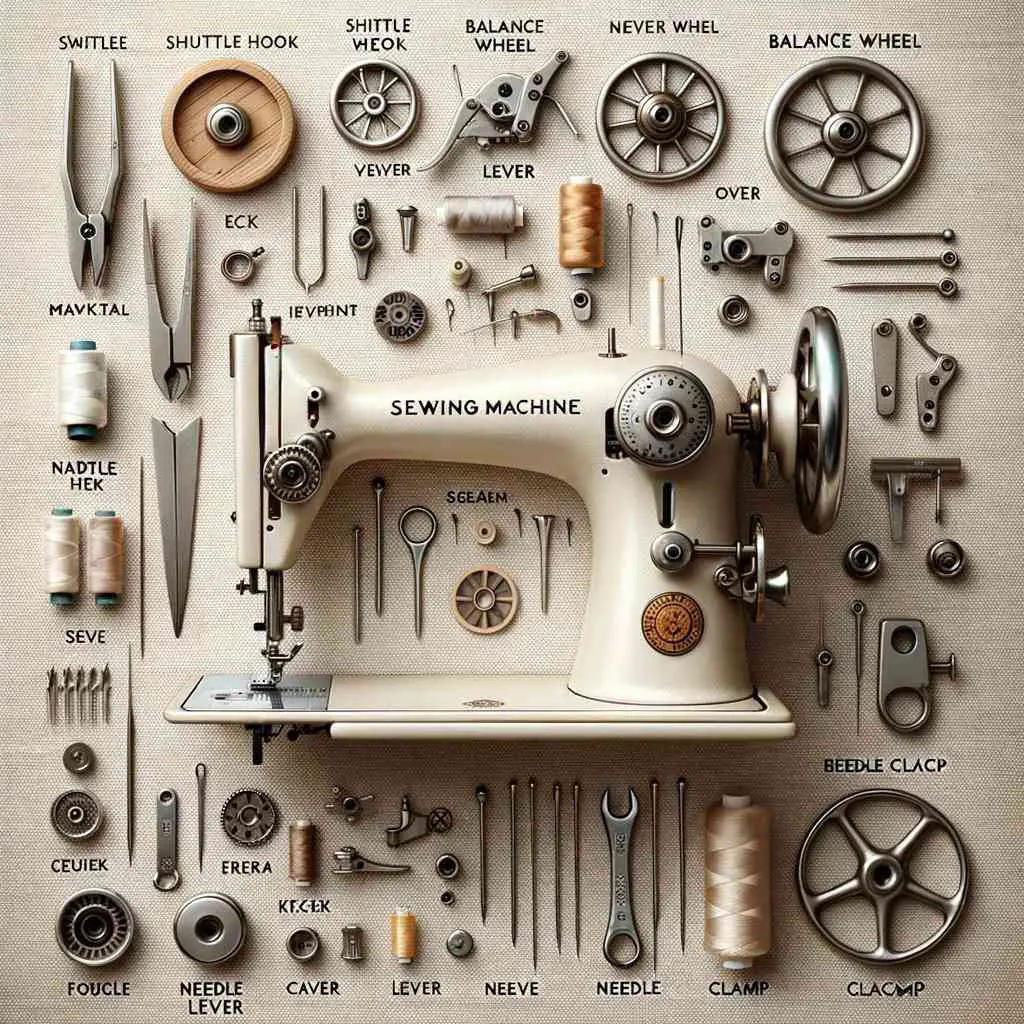 Components of a Sewing Machine